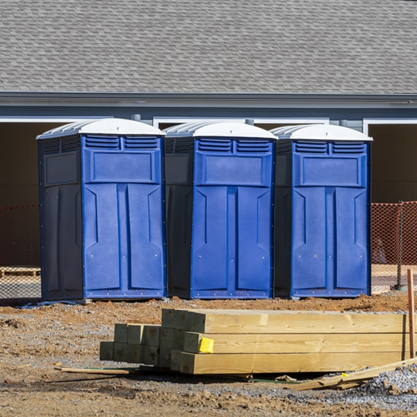 are there any restrictions on what items can be disposed of in the porta potties in White Haven PA